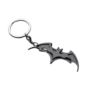 Batman logo Keychain - Black