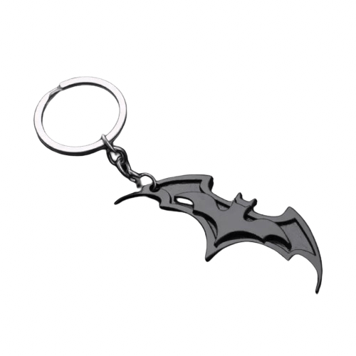 Batman logo Keychain – Black