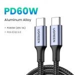 UGREEN 5A 100W E-Marker USB 2.0 Type C To Type C