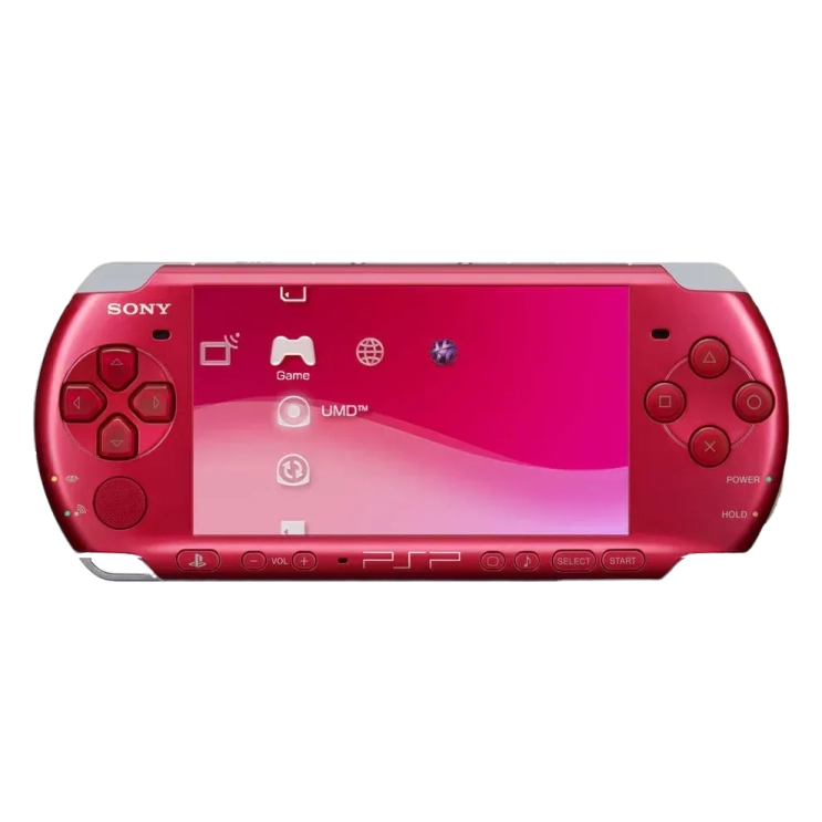 psp_3000_red_f-transformed Sony PSP - Red (refurbished) - الصورة 1