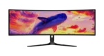 SADES SP-Whale SA-C01U49, 49" 5120×1440 Dual QHD OLED, 240Hz, 0.03ms, HDMI 2.1 Curved Gaming Monitor - Black