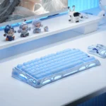⁦GravaStar Mercury K1 75% Wireless Mechanical Gaming Keyboard_Special Edition - Ice Blue⁩ - الصورة ⁦2⁩