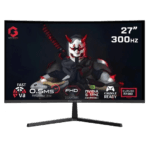 GAMEON GOC27F300 27" FHD, Ultra Fast 300 Hz, 0.5 ms, Fast VA Curved Gaming Monitor R1500, HDMI 2.1 - Black