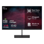 GAMEON GB24F75 24" FHD, HDMI and VGA with Ergonomic Tilt, Adaptive-Sync and Built-in-speakers Gaming Monitor