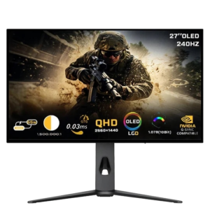 Twisted Minds Twisted Minds 27" Prestige X Series OLED QHD 240Hz, 0.3 ms, HDMI 2.1 Gaming Monitor