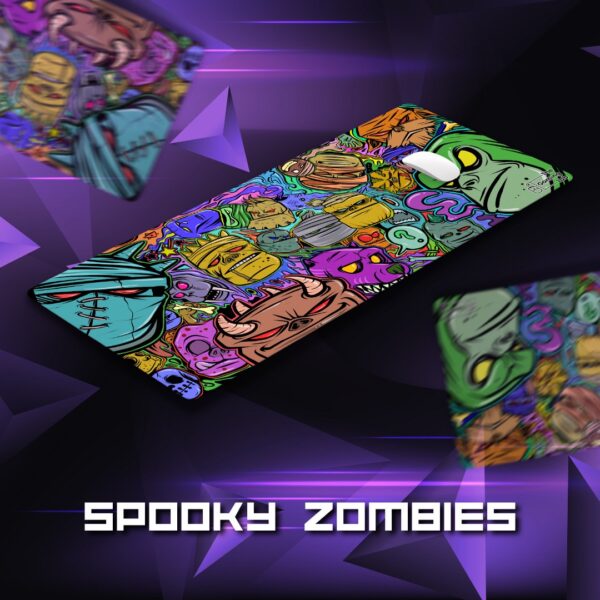 ⁦Spooky zombies mouse pad | ماوس باد⁩ - الصورة ⁦1⁩