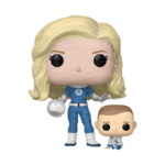Funko: Pop! & Buddy Invisible Woman & Franklin (Fantastic Four: First Steps)