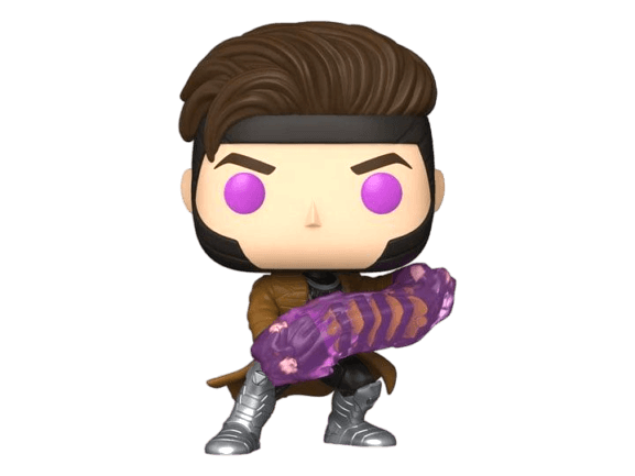 img_1910 Funko: Pop! Marvel: Deadpool & Wolverine - Gambit with Charged Cards - الصورة 1