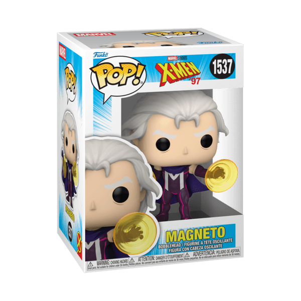 ⁦Funko : Pop! Magneto without Helmet (X-Men '97)⁩ - الصورة ⁦2⁩