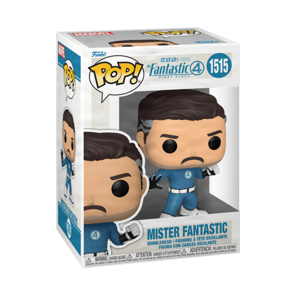 ⁦Funko : Pop! Mister Fantastic (Fantastic Four: First Steps)⁩ - الصورة ⁦2⁩