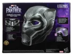 ⁦Black Panther Marvel Legends Legacy Collection Black Panther 1:1 Scale Wearable Electronic Helmet⁩ - الصورة ⁦3⁩