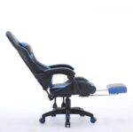 Oartex Model LD034 Gaming Chair - Black & Blue ( Installation not included )