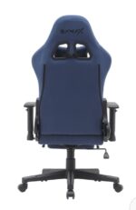 Gamax Gaming Chair model BS-7970 with Foot Rest - Dark Blue ( Installation not included )