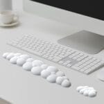 Cloud arm set white