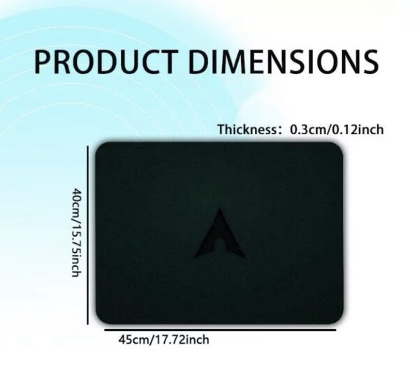 ⁦Mouse pad made of glass⁩ - الصورة ⁦3⁩