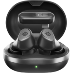 SteelSeries Arctis Gamebuds for PlayStation, Neodymium Magnetic Drivers, 4 mic Hybrid Active Noise Cancellation, Bluetooth 5.3 & Quick Switch 2.4GHz Connectivity, Up to 40 Hours, Black