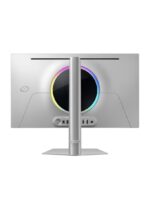 ⁦Samsung 27 Inch Odyssey G6 G60SD Series OLED (2560x1440) QHD With Response Time Upto 1ms, Refresh Rate 360Hz & AMD FreeSync Premium Pro | Anti-Glare | Sleek Metal Design | Gaming Monitor Silver⁩ - الصورة ⁦3⁩