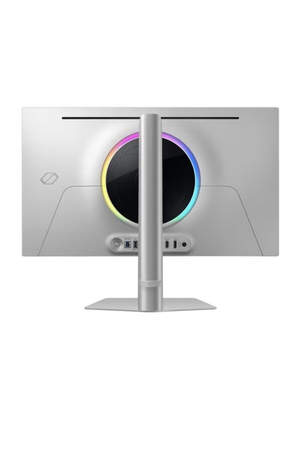 ⁦Samsung 27 Inch Odyssey G6 G60SD Series OLED (2560x1440) QHD With Response Time Upto 1ms, Refresh Rate 360Hz & AMD FreeSync Premium Pro | Anti-Glare | Sleek Metal Design | Gaming Monitor Silver⁩ - الصورة ⁦3⁩