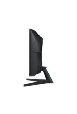 ⁦Samsung 27 inch Odyssey G5 Curved Gaming Monitor 2k QHD 2560x1440, HDR10, VA Panel Technology, 1ms Response Time, 165Hz Refresh Rate, AMD Free Sync, Flicker Free Black (curved)⁩ - الصورة ⁦4⁩