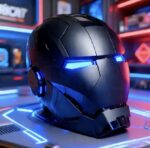 Iron Man Cosplay Helmet MK5 Electric Voice Control Helmet Led Eyes Metal Mask