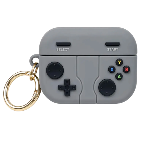 ⁦Airpods Pro controller shape case - Grey⁩ - الصورة ⁦1⁩