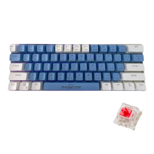 Diamond Star Wired Keyboard - Blue / white