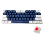 Diamond Star Wired Keyboard - navy / white
