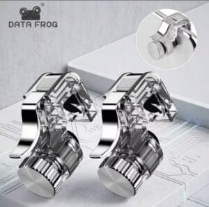 DATA FROG Metal Mobile Trigger Gamepad Gaming L1R1 Shooter Mobile Controller Smart Phone Fire Button Aim Key Joystick