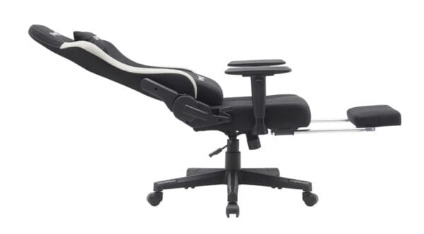 Gamax Gaming Chair model BS-7970 with Foot Rest - Black ( Installation not included ) Copy - Image 2