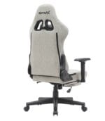 ⁦Gamax Gaming Chair model BS-7970 with Foot Rest - Light Gray ( Installation not included )⁩ - الصورة ⁦2⁩