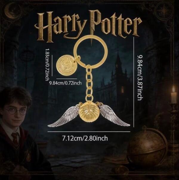 ⁦GOLDEN SNITCH key chain⁩ - الصورة ⁦3⁩