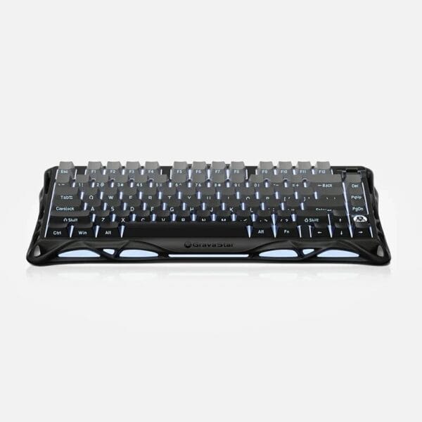 ⁦GravaStar Mercury K1 75% Wireless Mechanical Gaming Keyboard - Gradient Black⁩ - الصورة ⁦4⁩