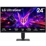 24 inch Ultragear FHD (1920 x 1080) IPS Gaming Monitor, 144Hz (O/C), 1ms MBR, NVIDIA G-Sync Compatible, AMD FreeSync, HDR10, HDMI, DisplayPort, Slim Stand,black