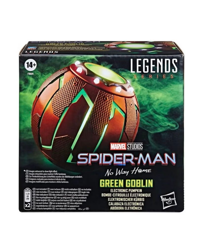 screenshot-95 MARVEL LEGENDS SERIES GREEN GOBLIN ELECTRONIC PUMPKIN, SPIDER-MAN: NO WAY HOME - Image 1