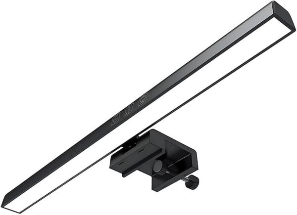 Monitor Light Bar with Touch Control, USB Powered LED Screen Light, 3 Color Modes, Stepless Dimming, Anti-Glare Eye Protection Desk Lamp for Laptop & Computer Screen (USB CHARGER NOT INCLUDED) - Image 2