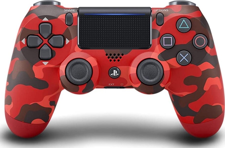 img_1641 DUALSHOCK 4 wireless controller camo red - الصورة 1