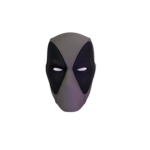 Deadpool (Tactical Grey & Black Edition) Wearable 3D Printed Mask / Helmet – High-Detail Cosplay & Collectible Replica