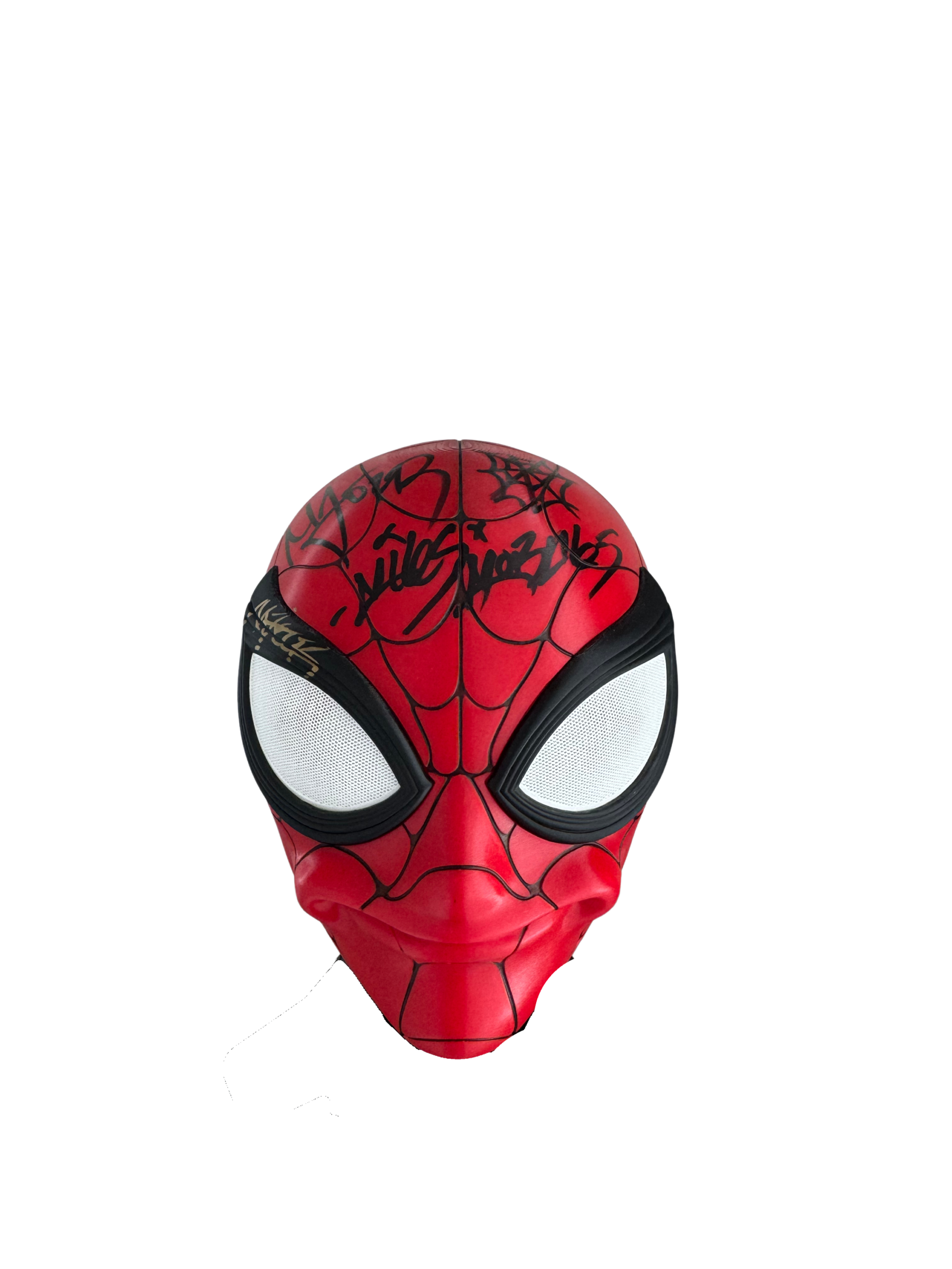 9e98c527-c115-477e-9009-8709fc736a90 Spider-Man "Meme Face" Wearable 3D Printed Mask – Hand-Signed by the Miles Morales Voice Actor Collector’s Edition(موقع) - Image 1