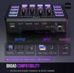 ⁦Fifine audio Mixer - black⁩ - الصورة ⁦2⁩